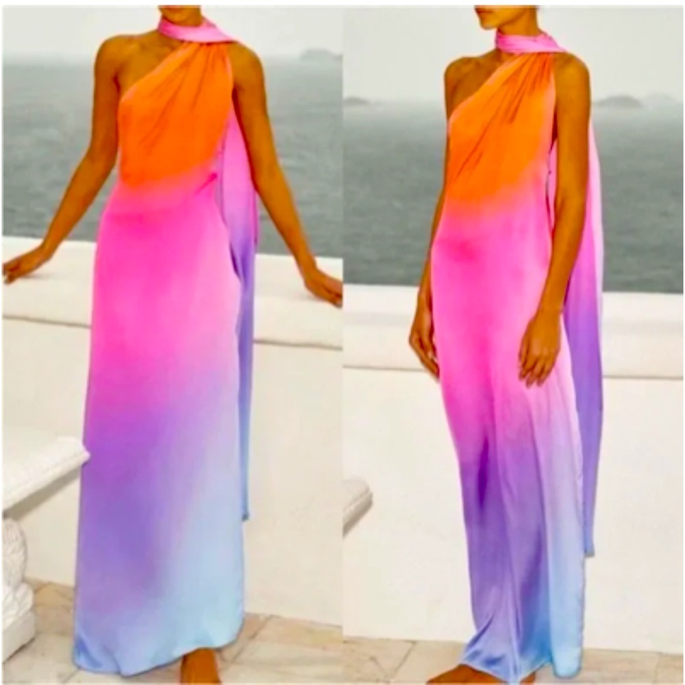 Baobab Dunas De Taroa Ari Ombré Maxi Dress